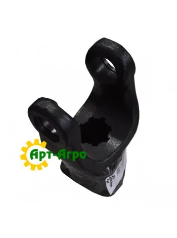 Splined yoke for cardan shaft 8 slots (38x32x8) for crosspiece 30.2x92