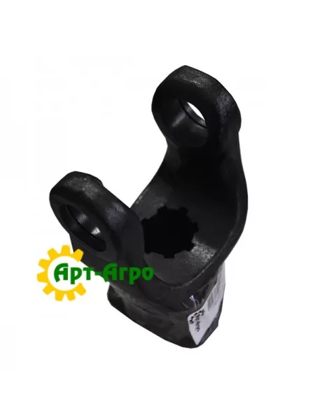 Splined yoke for cardan shaft 8 slots (38x32x8) for crosspiece 30.2x92