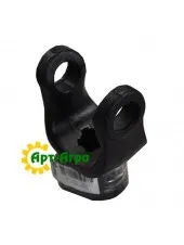 Шлицевая вилка карданного вала 6 шлицов(35x29x6) под крестовину 30,2x92