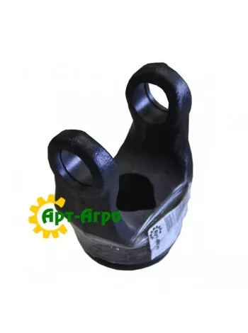 Вилка карданного валу на трубу "лимон" внутрішню 40x49x4,5 під хрестовину 30,2x92