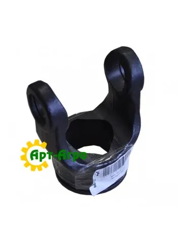 Вилка карданного валу на трубу "лимон" внутрішню 48x58x3,8 під хрестовину 30,2x92