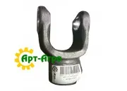 Splined cardan shaft fork (21 splines) for crosspiece 27x74.6