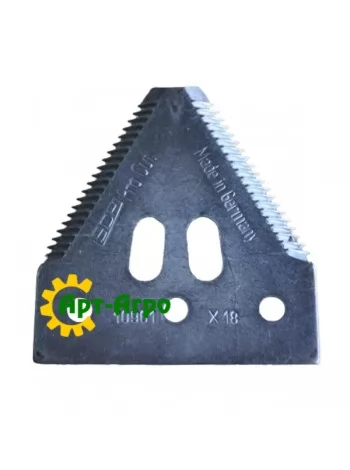 10961 SCH Сегмент жниварки (середня насічка) John Deere