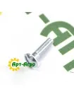 H158343 Болт сегмента ножа довгий 25 мм John Deere (Agri Parts)