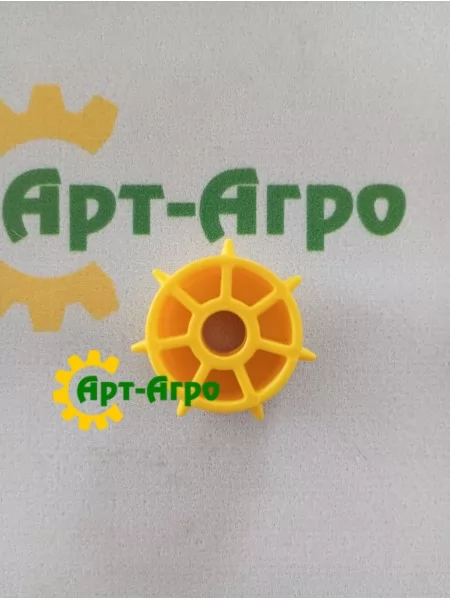 01240781 Відштовхувальне колесо 7 зубів для диска DA202 на 30 отворів AirSpeed ​​(жовте) HORSCH