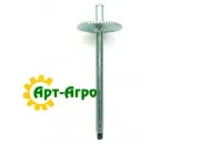 AH128384 Вал регулятора вентилятора (зубчасто-гвинтовий) John Deere (Royal Tiger)