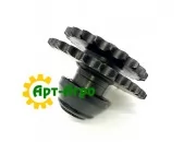 AH203076 Koło łańcuchowe przenośnika dwukomorowego John Deere (Royal Tiger)