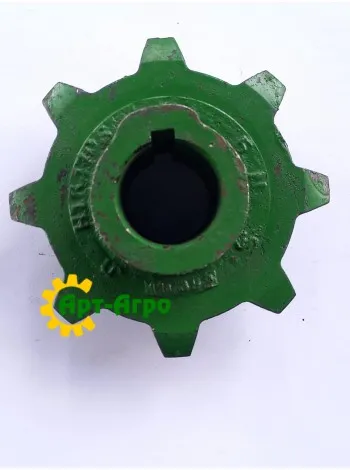 H133143 Зірочка Z-8, привід зернового елеватора, нижня John Deere (Royal Tiger)