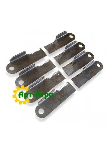 KXE10363 Knife movable gear with surfacing (set 4pr.+4lev.) John Deere(XMP)