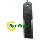 0060030.0 Ніж подрібнювача нерухомий гладкий 195x50x3 (D-12) Claas MWS