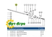 668189 Вал зубчастий Claas
