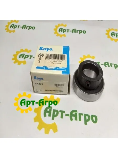 SA206 KOYO Закріплюваний кульковий підшипник SA206 KOYO Закріплюваний кульковий підшипник