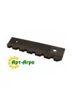 H201914 beater gear plate with bend JOHN DEERE (Analog)