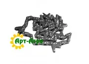 84251979 Цепь мысовая кукурузная жатка 76 звен. 8 мысов CNH (Greenly)