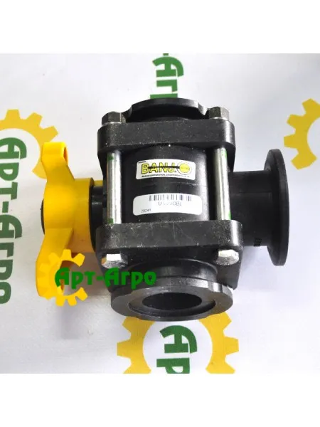 BN324998 Кран кульовий 2", 3-х ходовий CNH