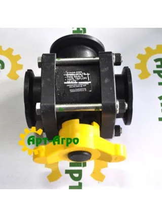 BN324998 Кран кульовий 2", 3-х ходовий CNH