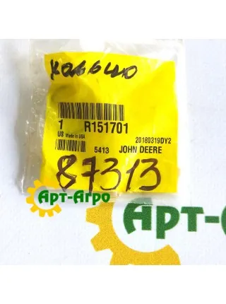 R151701 Кільце ущільнювальне 1/16 X 13/16 John Deere