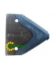 0006112031 Сегмент ножа жниварки комбайна Claas (Goral)