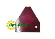 44103700 Сегмент ножа жниварки(червоний,середній) Польща