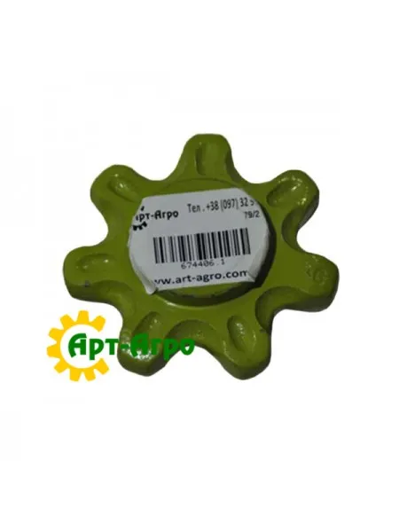 0006744062 Зірочка елеватора Z-7 d-35 мм CLAAS (JAG)