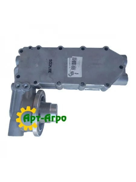 3974326 Heat exchanger housing assembly Cummins ISLe, 6CT CNH