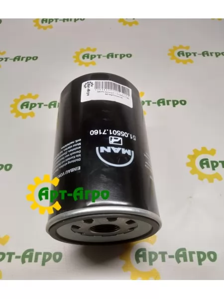 51.05501,7160 Фільтр масляний MANN