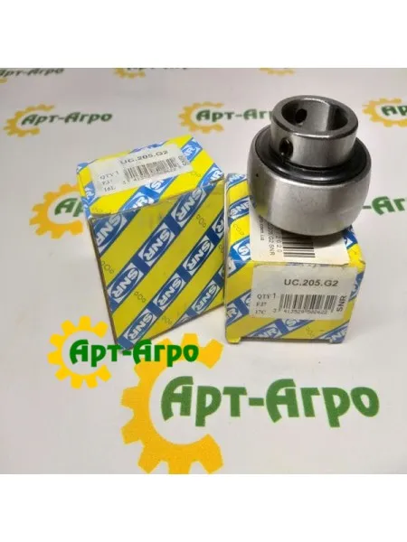 UC.205.G2 SNR Підшипник однорядний кульковий UC.205.G2 SNR Підшипник однорядний кульковий