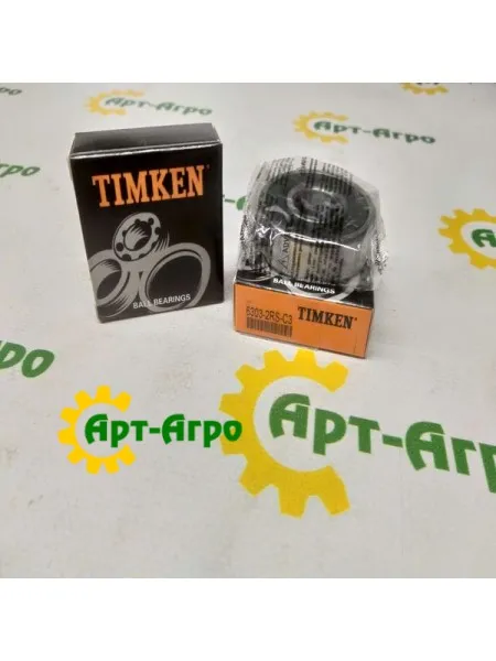 6303-2RS-C3 TIMKEN Підшипник однорядний кульковий 6303-2RS-C3 TIMKEN Підшипник однорядний кульковий