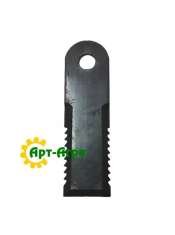 60-0170-69-01-0 KP 173*50*4, д18 Ніж соломоподрібнювача рухомий зубчастий