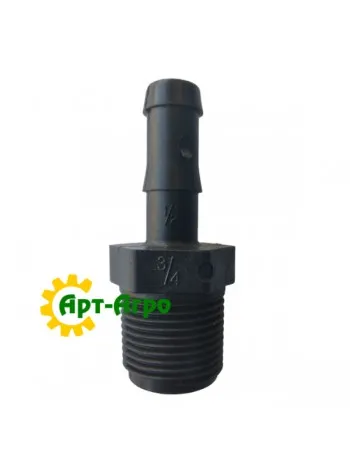 BN73568 Штуцер нипельный 3/4" под трубку 1/2", SPX3310/3330 CNH