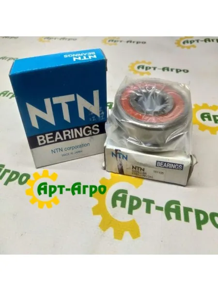 6306 LLUNR NTN Підшипник однорядний кульковий з канавкою та стопорним кільцем