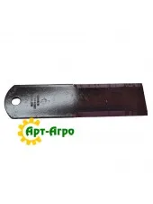 0060030.0 Fixed chopper knife smooth 195x50x3 (D-12) Claas Radura