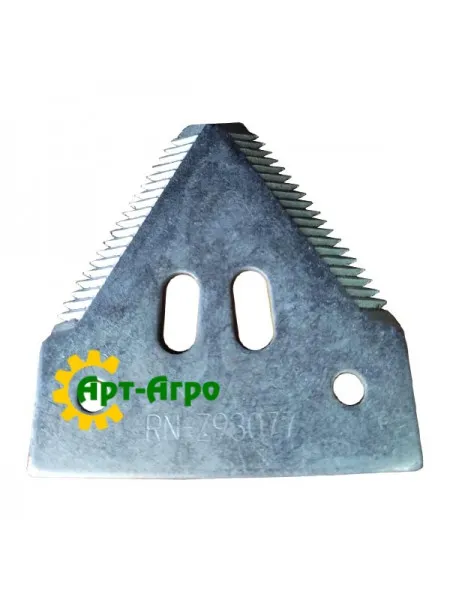 Z93077 Сегмент жниварки (середня насічка) John Deere (HD Parts)