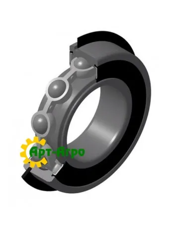 6306.NR SNR Підшипник однорядний кульковий з канівкою та стопорним кільцем