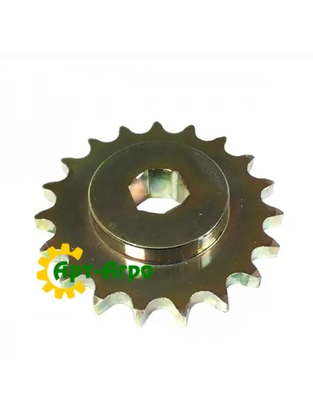 AC850956 Sprocket Z=19 for hexagon Kverneland (Analog)