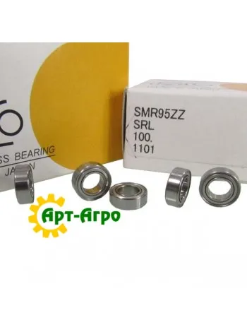 MR95 ZZ EZO Підшипник однорядний кульковий