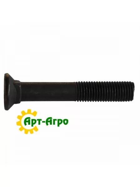 3015741 Спецболт 1199A М16х105 (10.9) потайний під квадрат DIN608 чорн. без гайки Lemken