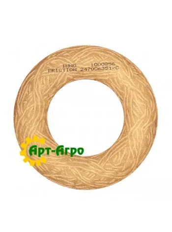 247006351 Диск фрикційний для муфти FT42, D = 162; d = 85 CNH (аналог)