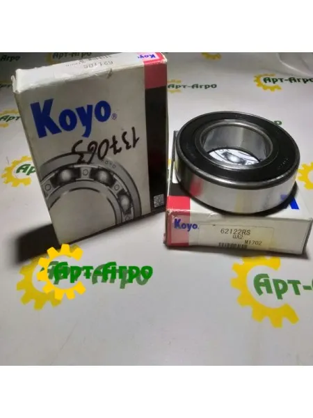 6212 2RS KOYO Підшипник однорядний кульковий