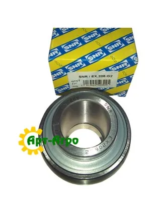 EX.206.G2 SNR Закріплюваний кульковий підшипник