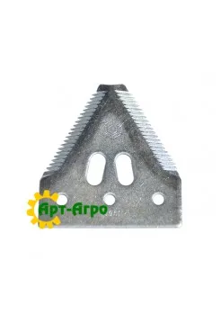 Z52672 Сегмент жниварки (Середня насічка) John Deere (ROYAL TIGER)