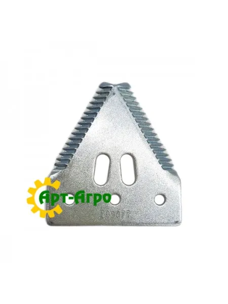 10966-WN Сегмент жниварки (дрібна насічка) John Deere (аналог)