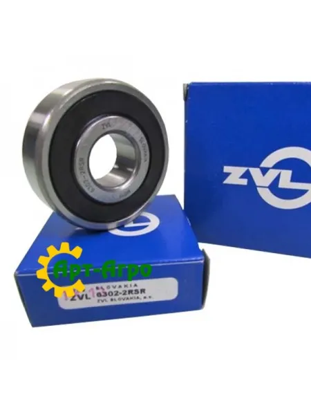 6302-2RS ZVL  Подшипник однорядный шариковый