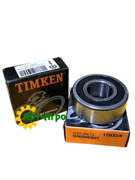 62307-2RS C3 TIMKEN Підшипник однонорядний кульковий