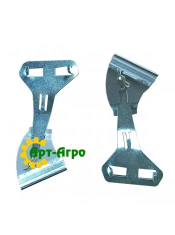 G62808 Set (2 pcs) of scraper scrapers with lever John Deere (Greenly)