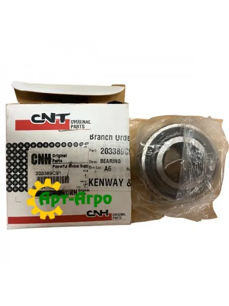 203389C91 CNH - 206KPP3 Підшипник кульковий з шестигранним отвором