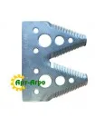 H153329 John Deere double header knife segment (fine cut)