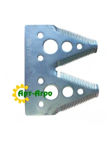H153329 John Deere double header knife segment (fine cut)
