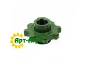 H133143 Зірочка Z-8, привід зернового елеватора, нижня John Deere