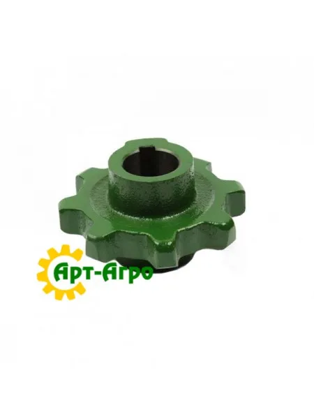 H133143 Зірочка Z-8, привід зернового елеватора, нижня John Deere